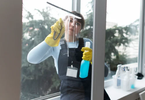 Nettoyage de vitres intérieures et extérieures à Nancras